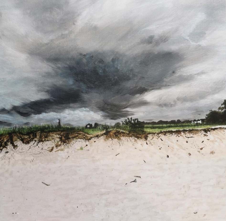 Nairn Beach by Lois Dubber 