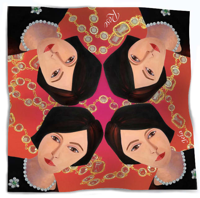 THE ROSE SCARF, Image 6.