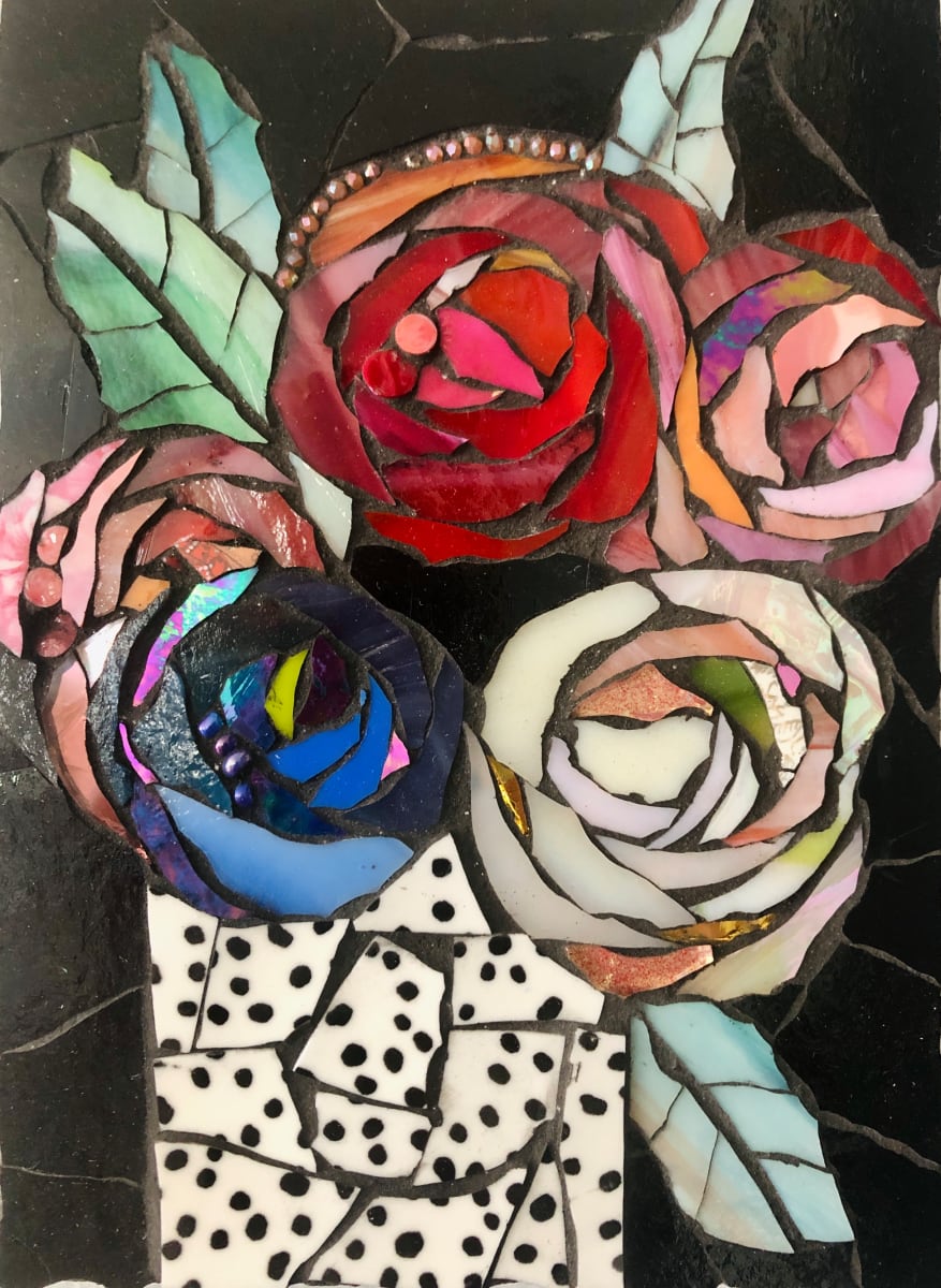 Black Floral by Corinne McKeown 