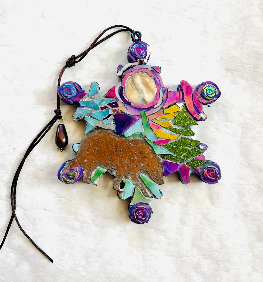 Bear Snowflake by Corinne McKeown, Image 1.
