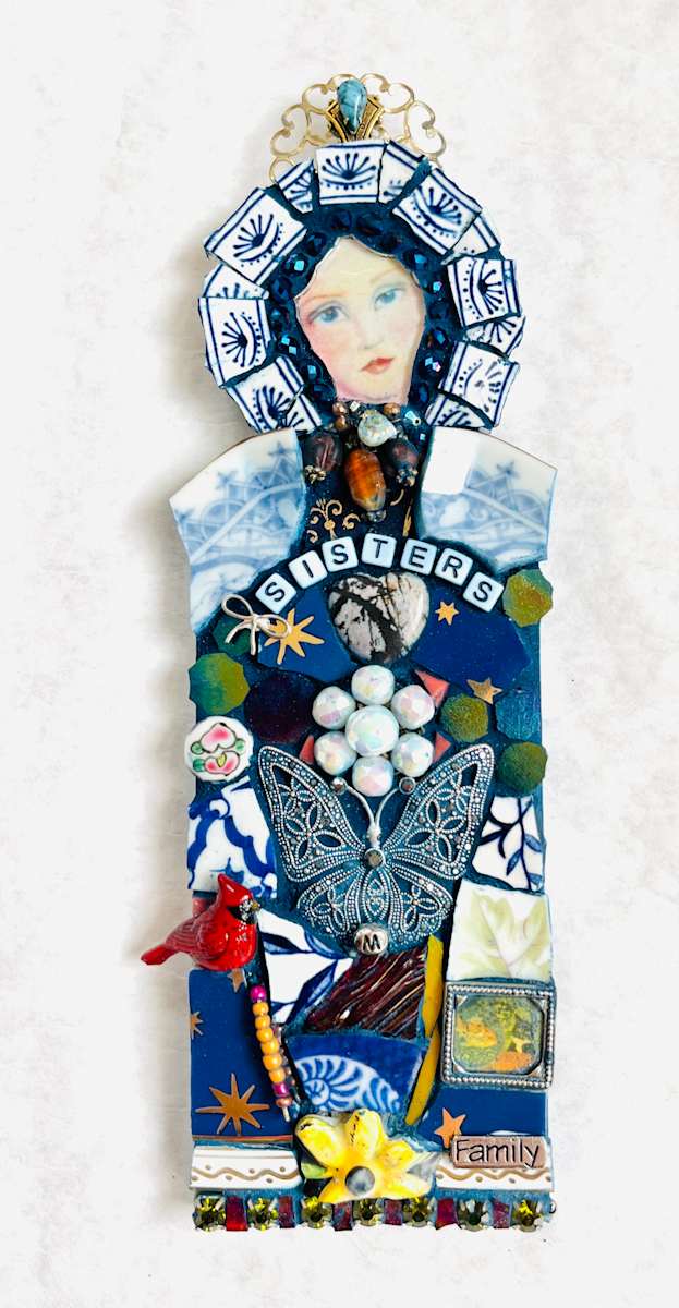 Sisters Healing Totem by Corinne McKeown 