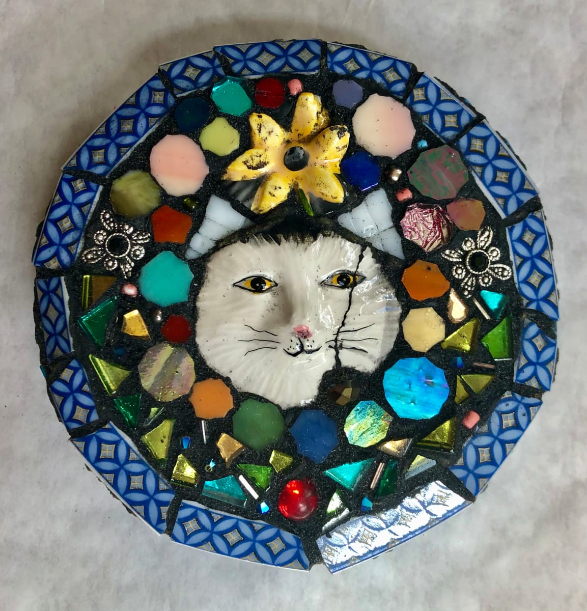 Cat Mandala by Corinne McKeown 
