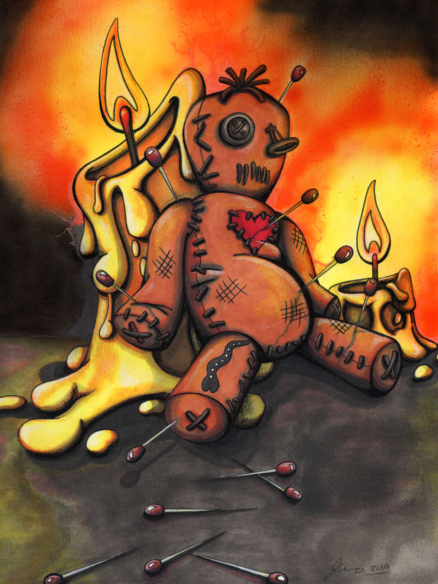 Voodoo Doll Self Sabotage By Jessica Nunno Artwork Archive