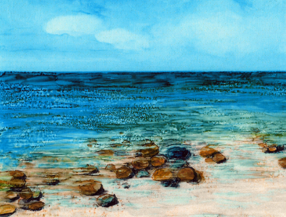 Black Pebble by Leigh B Williams 