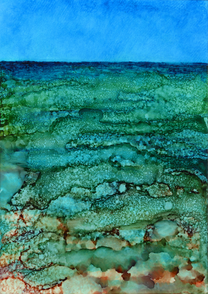 Ocean Gaze by Leigh B Williams 