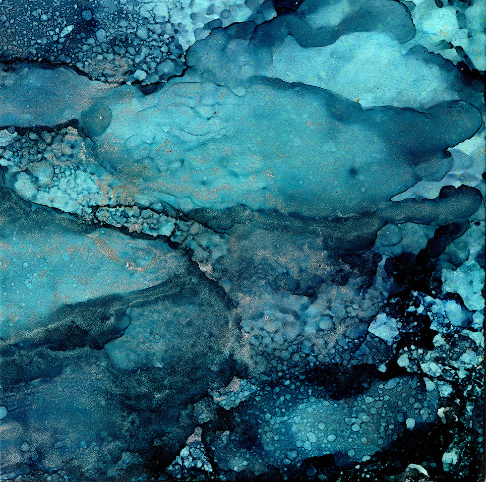 Turquoise Stone by Leigh B Williams 