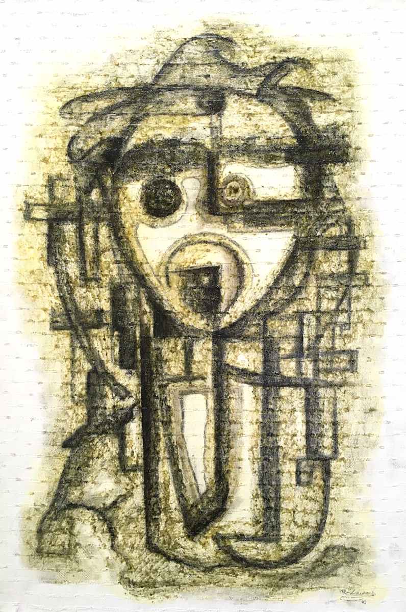 Untitle 11 by Renold Laurent  Image: Untitle 11, 2012 Mixed media on Canvas, 20’’x 30” in. 