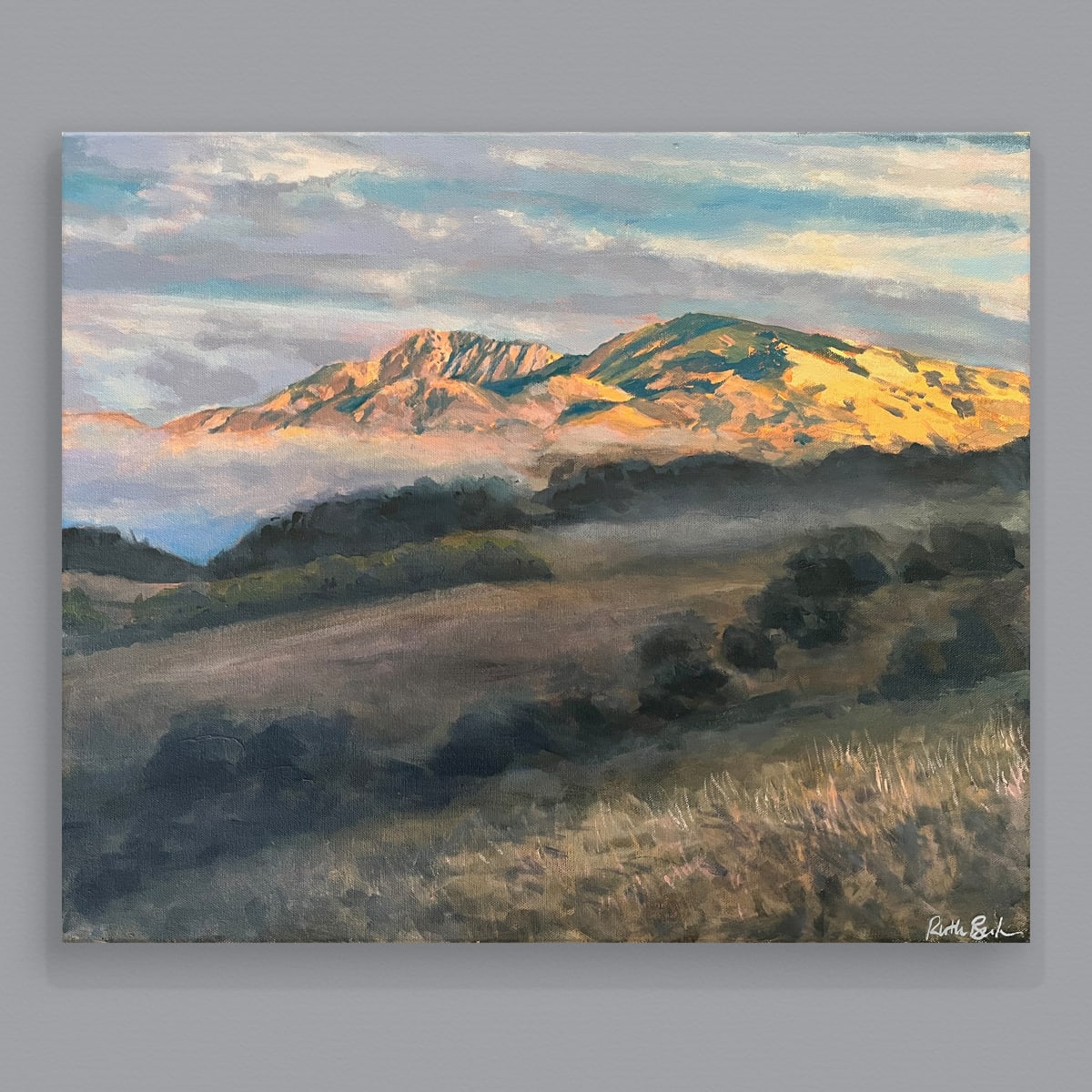 To Mount Diablo by Ruth Becker 