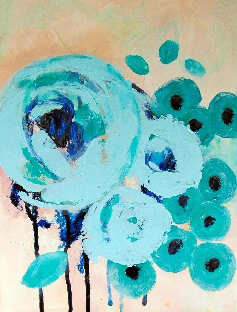 Garden Whimsy Blooms by Patty DelValle, Image 1.