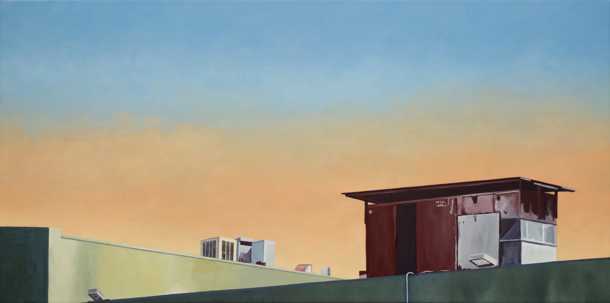 Sundown Highland Park by Christine Rasmussen 