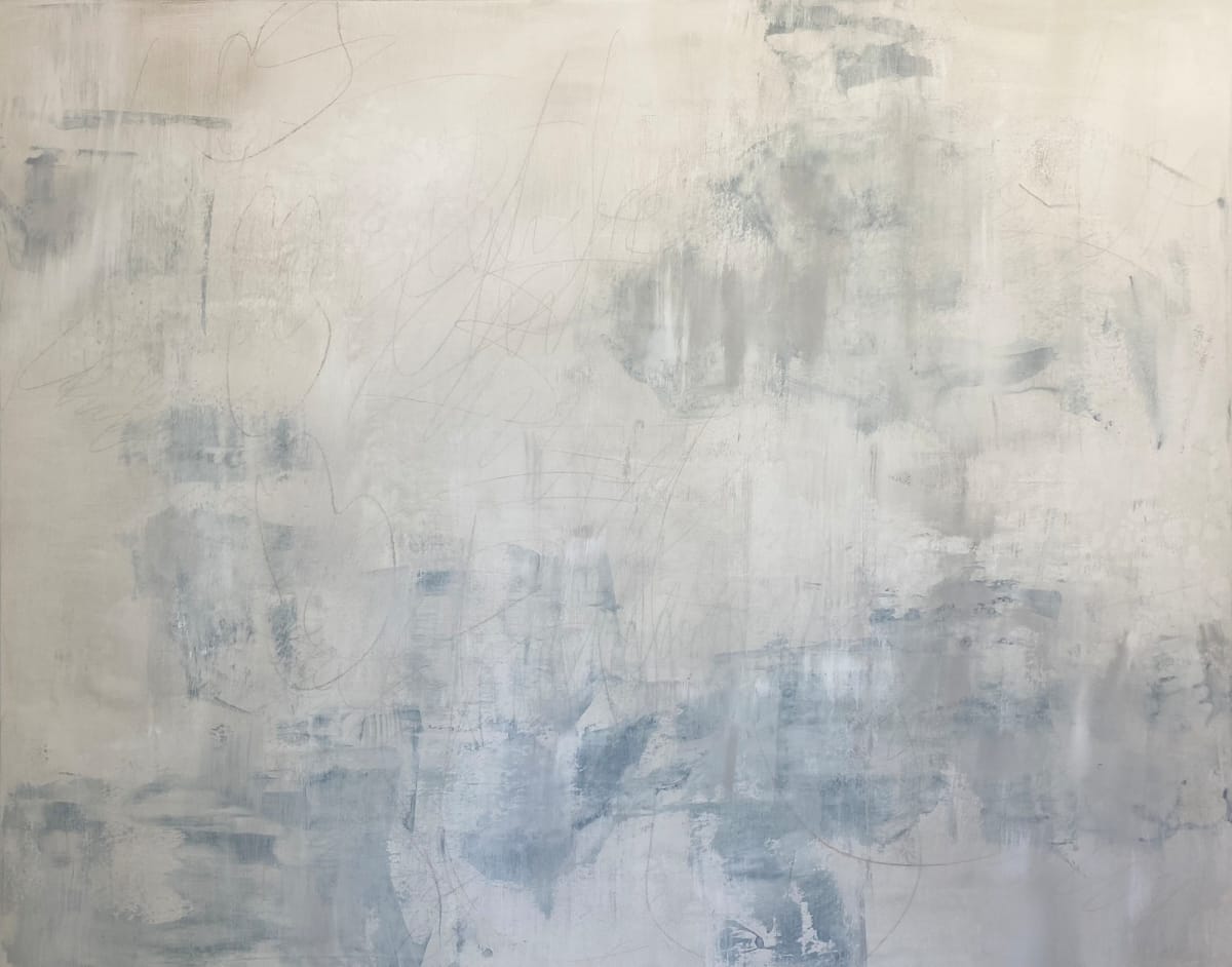 Juanita Bellavance, Harmonious Connections 2, Acrylic on canvas, 48 x 60 by Juanita 