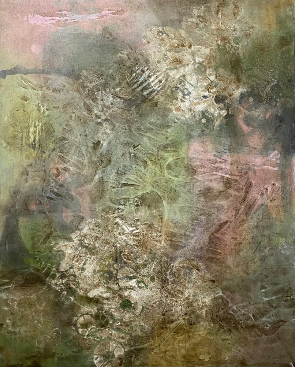 Juanita Bellavance, Earth’s foliage, 2020, Acrylic on canvas, 60 x 48 inches 