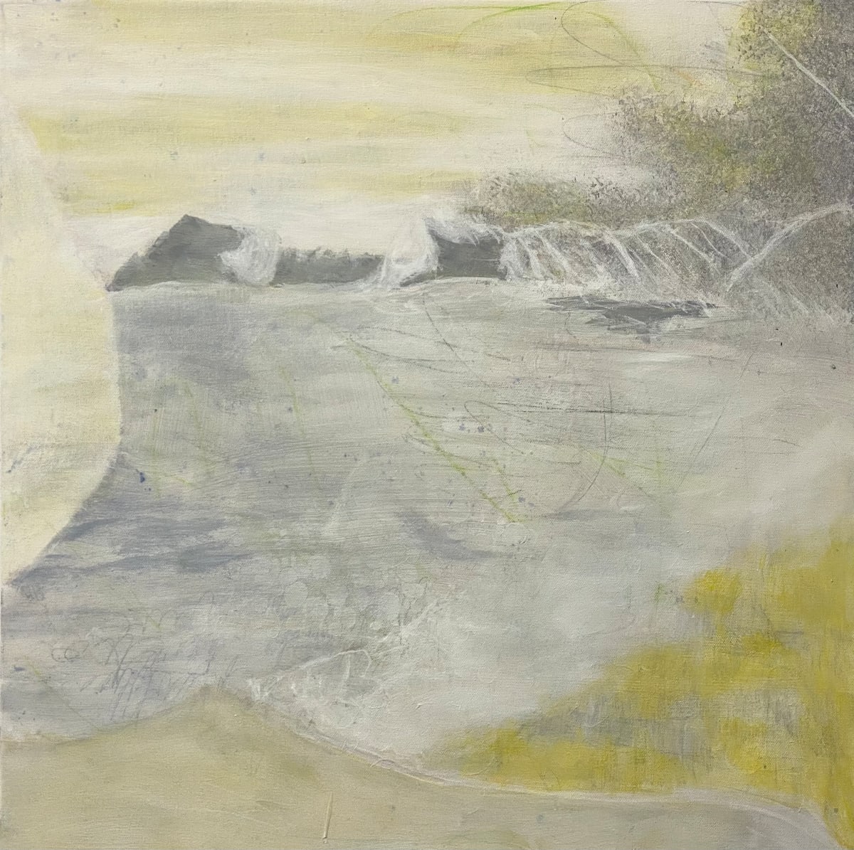 Juanita Bellavance, Variation 8, From Variations on a theme portfolio, Acrylic on canvas, 24 x 24 inches 