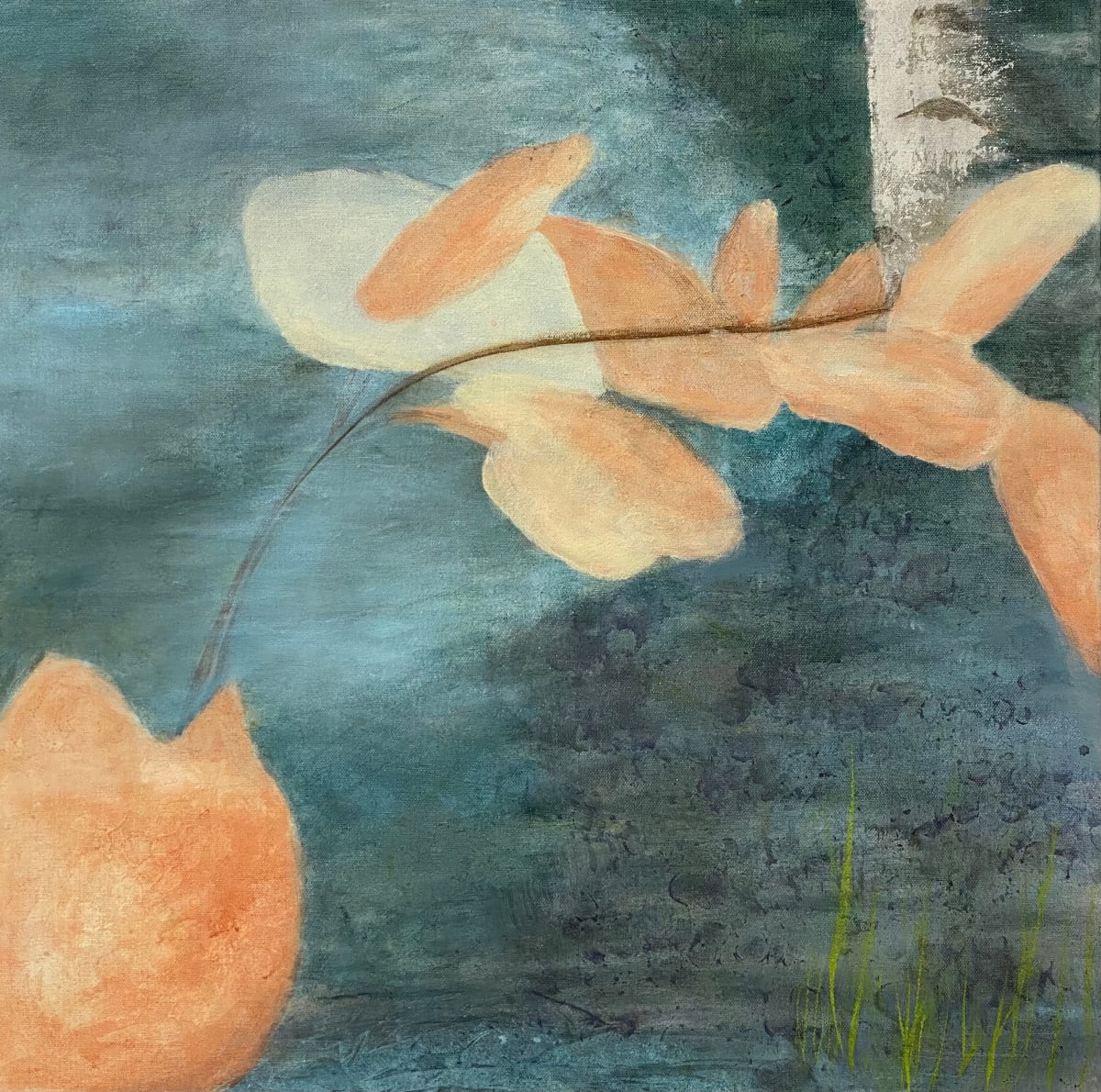 Juanita Bellavance, Variation 4, From Variations on a theme portfolio, Acrylic on canvas, 24 x 24 inches 
