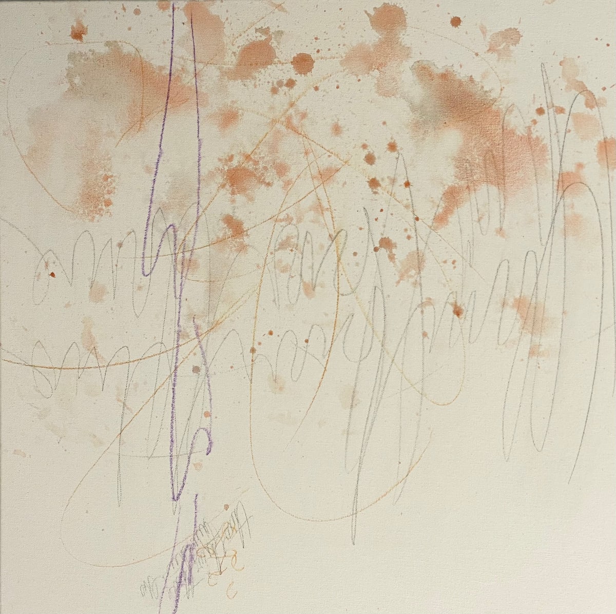 Juanita Bellavance, Variation 20: Cadenza/improv 2, From Variations on a theme portfolio, Acrylic on canvas, 24 x 24 inches 