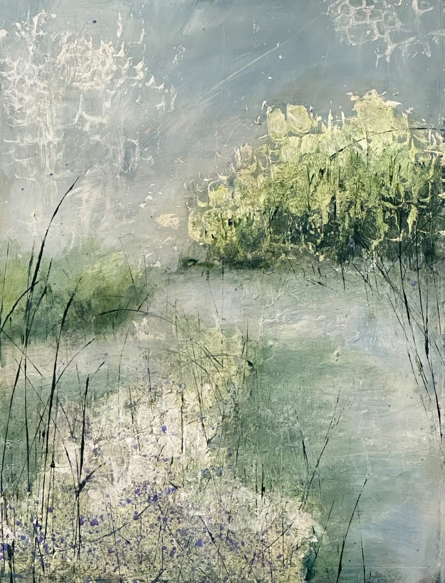 Nature’s Way 2, 2024, Acrylic on paper, 14 x 11 inches by Juanita 
