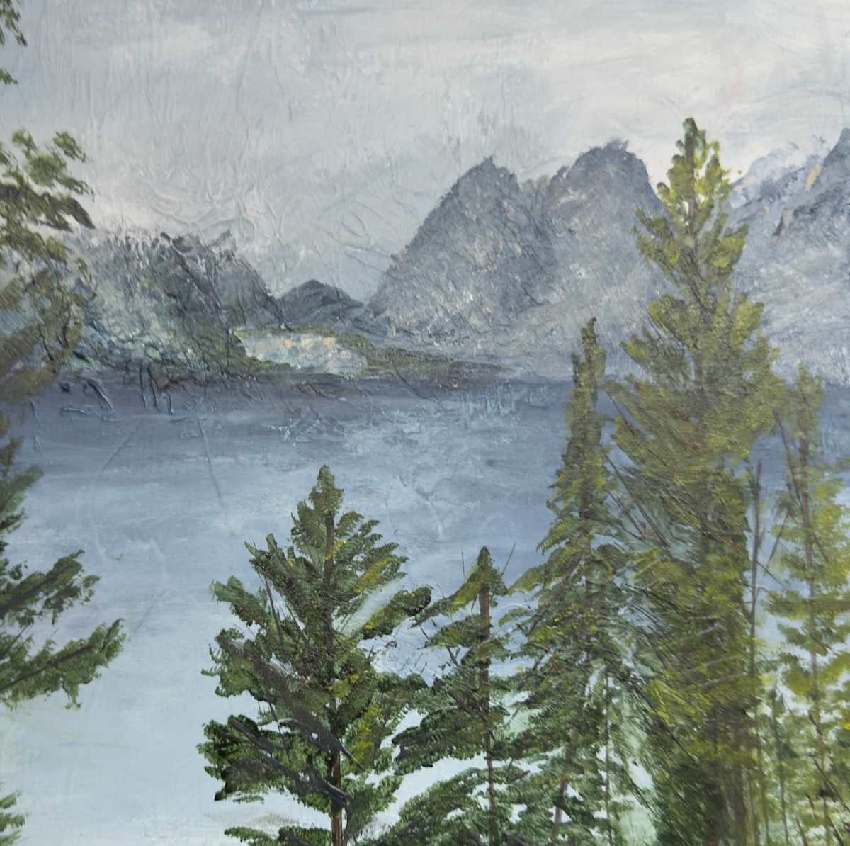 Divine Stillness (from the Grand Tetons) by Juanita 