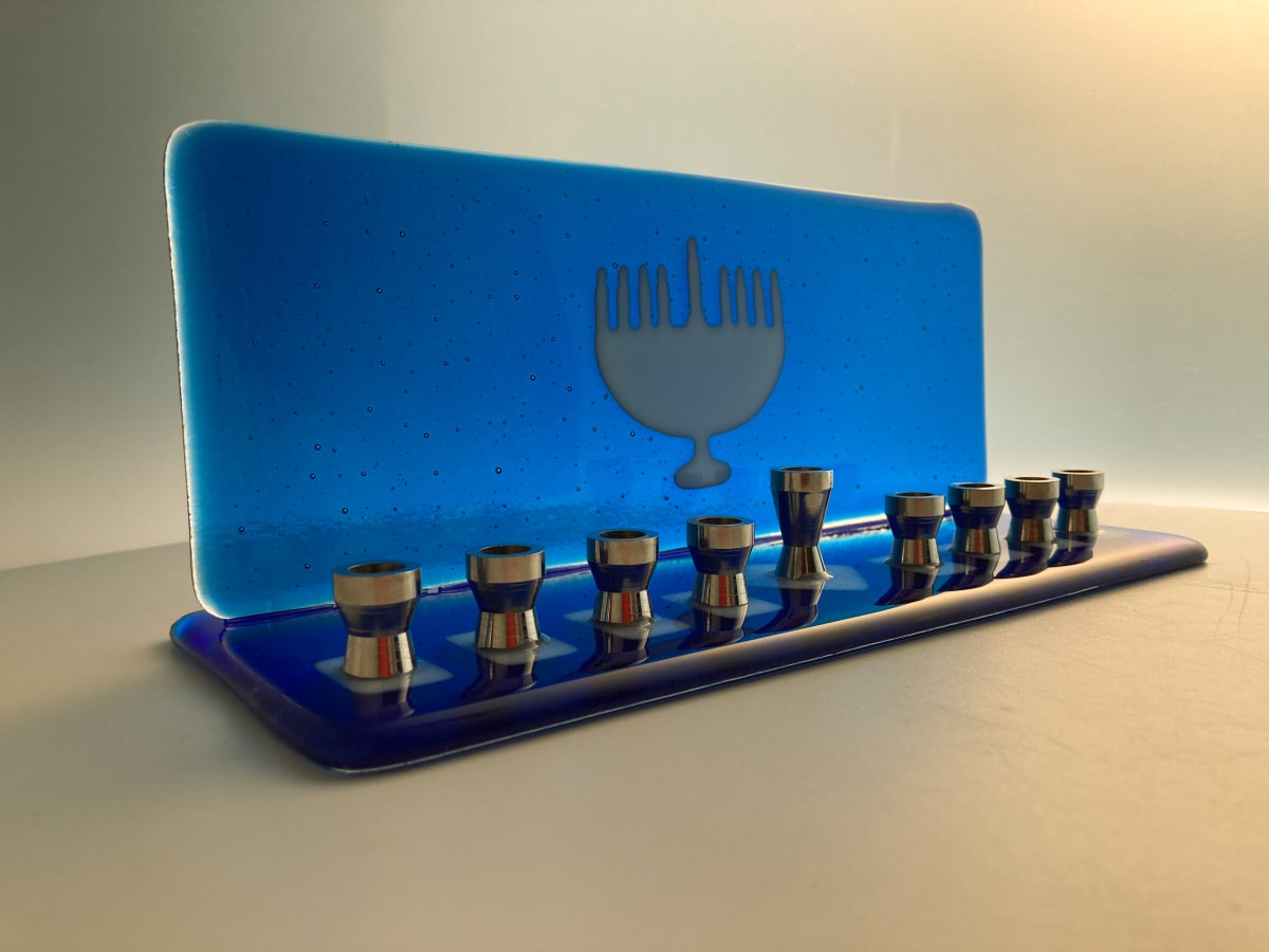 Menorah - Chanukiah by Shayna Heller, Image 3.