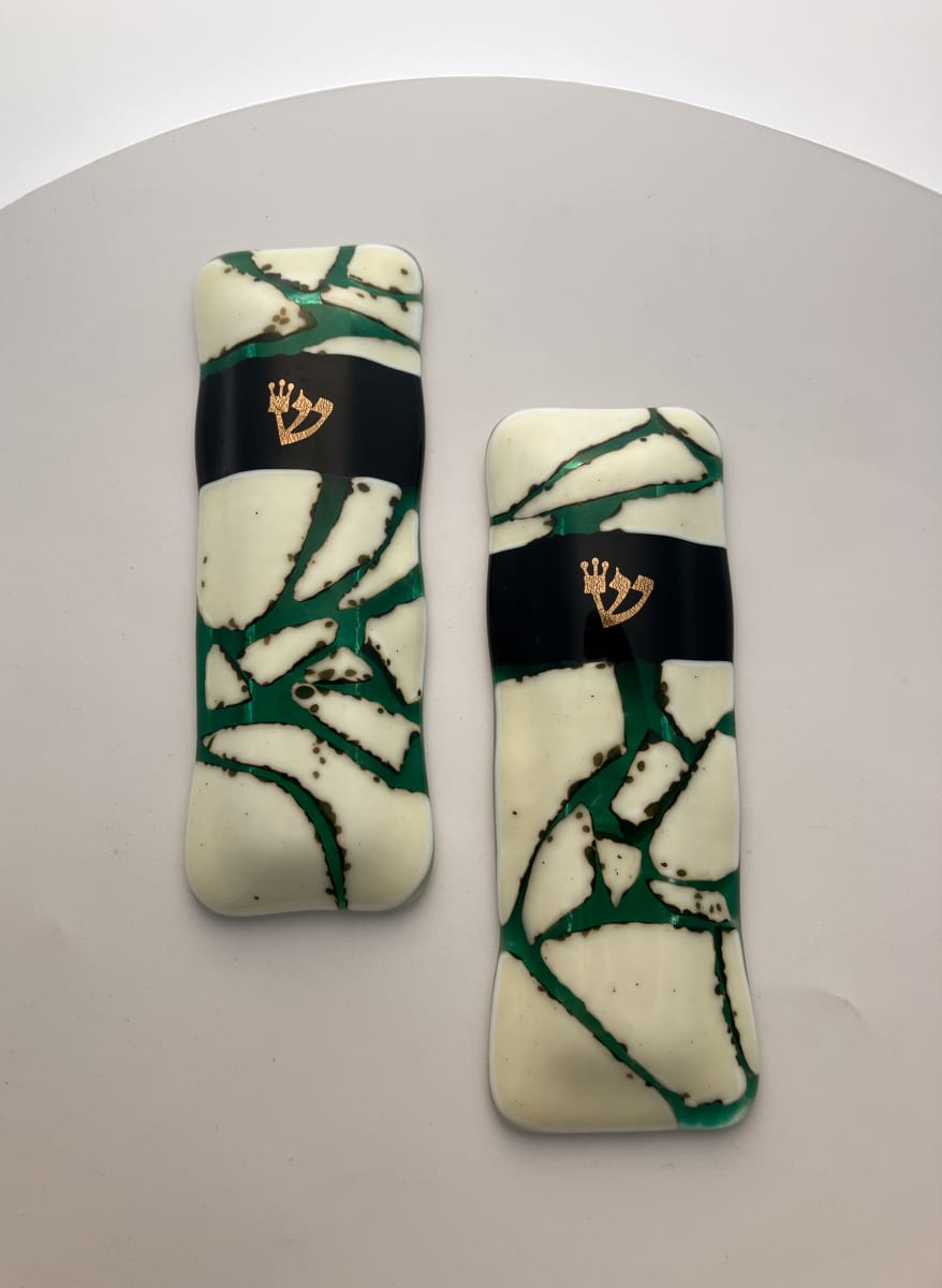 Mezuzah - medium by Shayna Heller  Image: 1809 and 1810 
