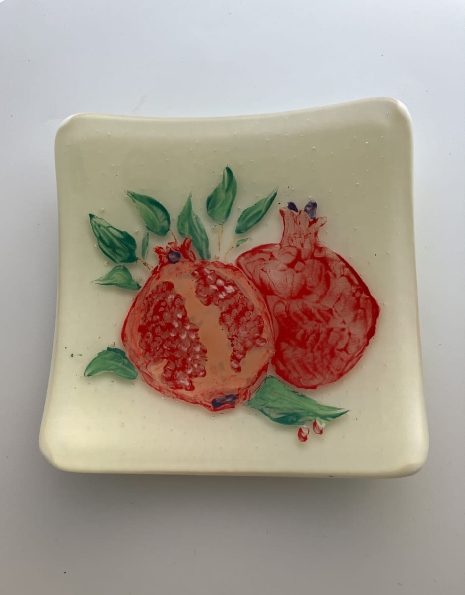 Pomegranate Dish by Shayna Heller 