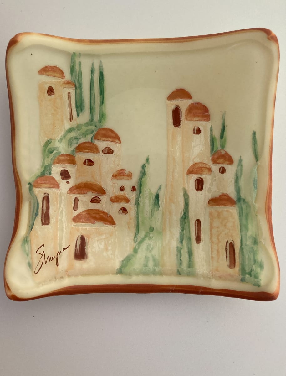 Small Dish 5" #88 by Shayna Heller 
