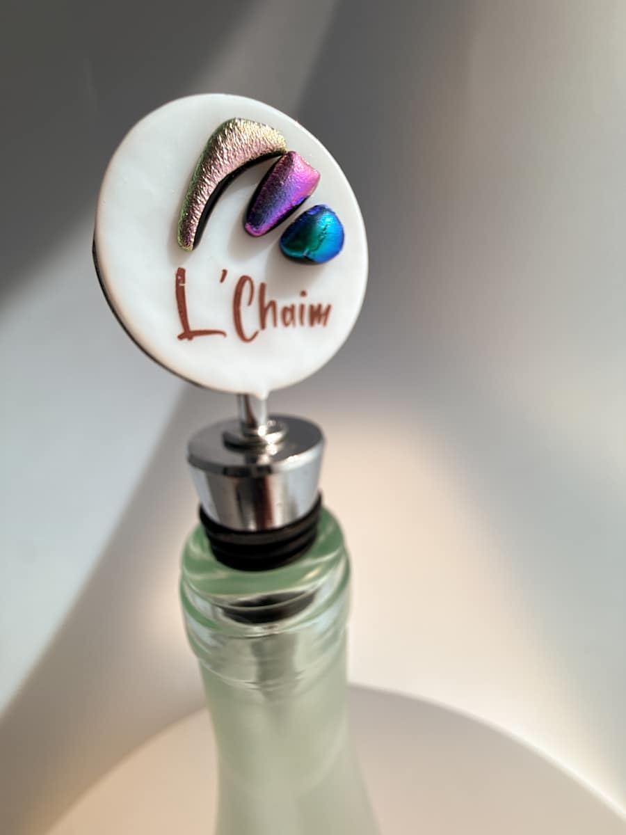 Wine Stopper #92 by Shayna Heller 