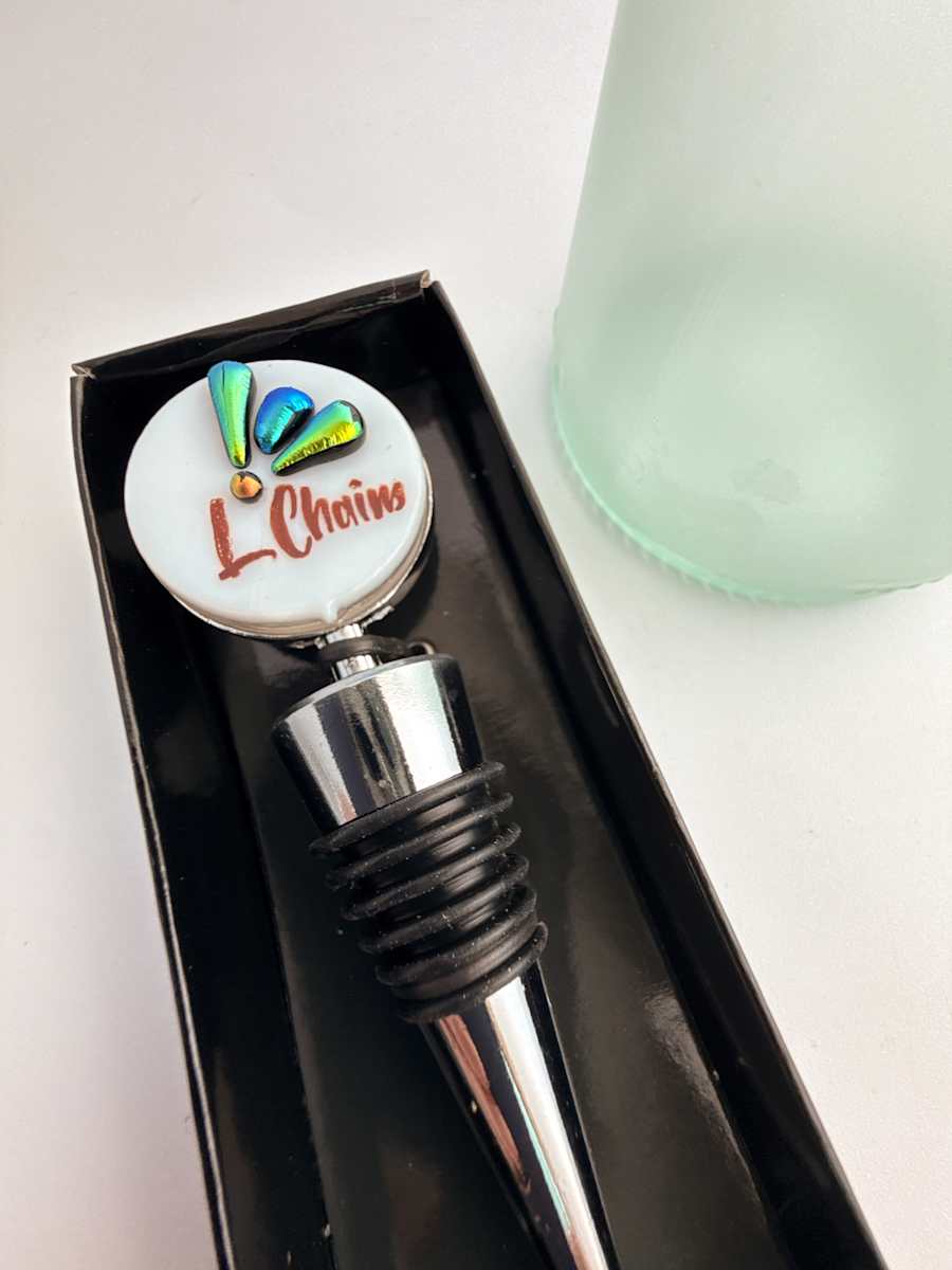 Wine Stopper #94 by Shayna Heller 