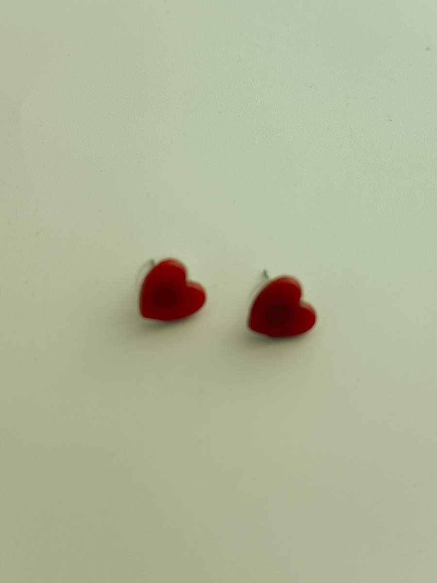 Fused Glass Earrings #163 by Shayna Heller, Image 1.