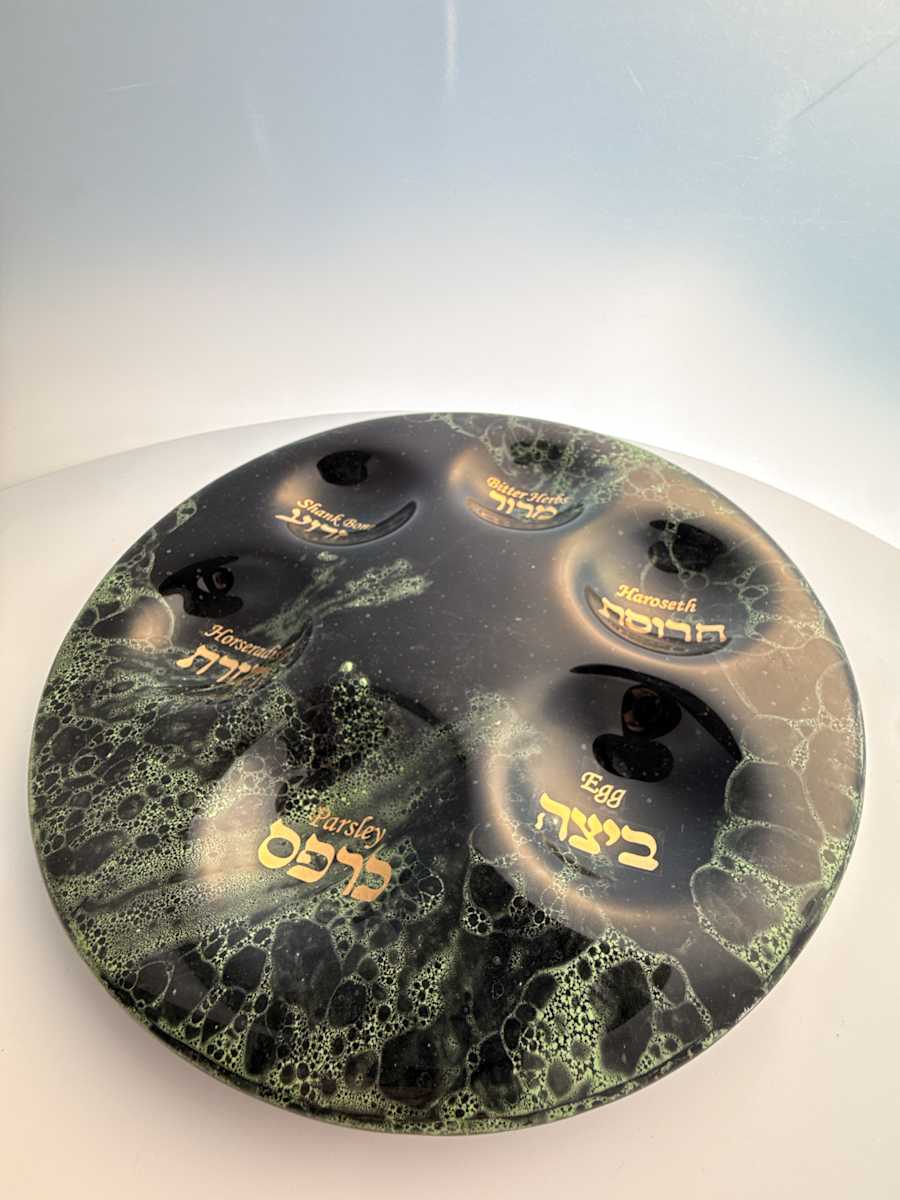 Seder Plate - Bubbles by Shayna Heller, Image 2.