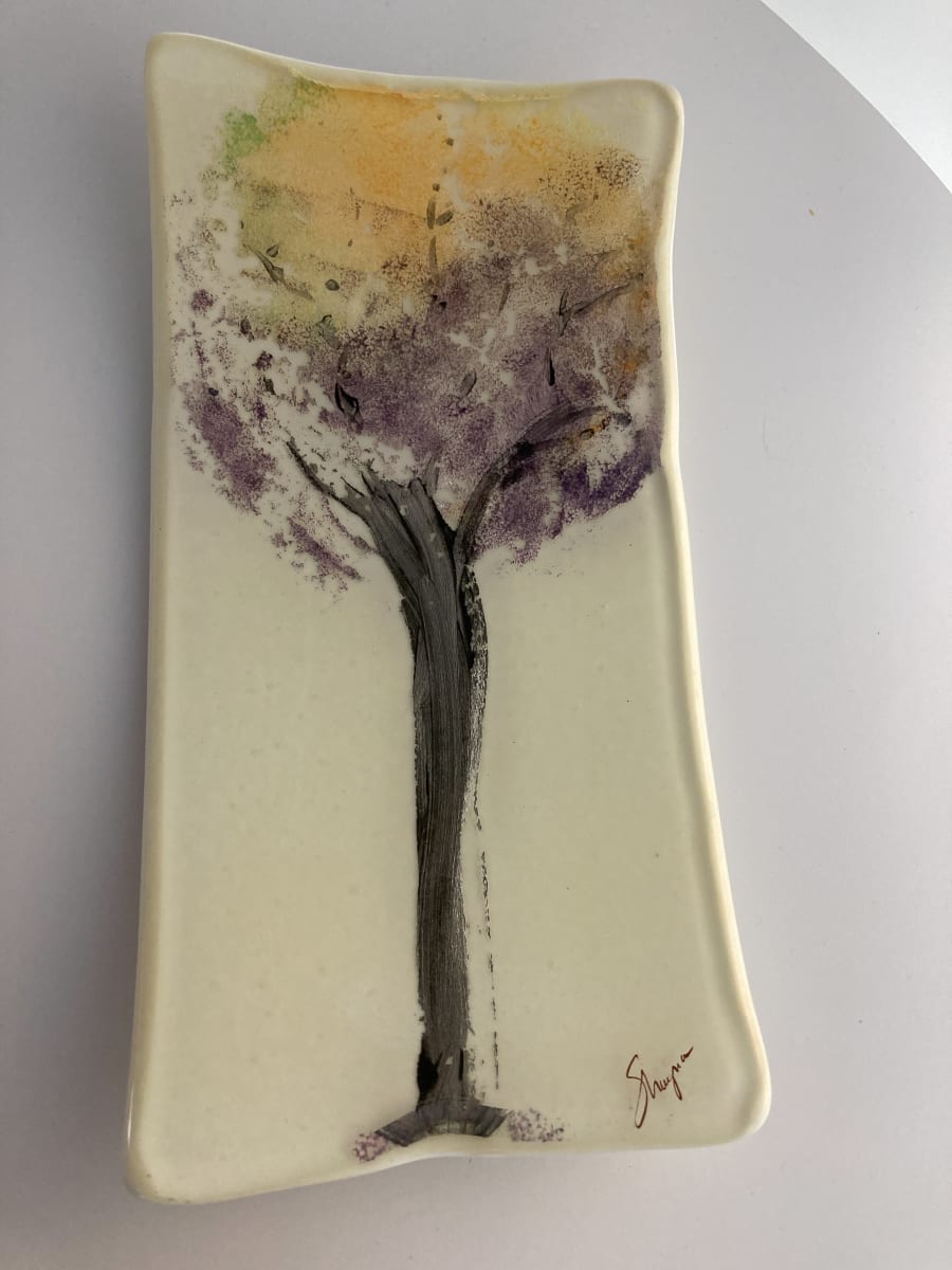 Medium Serving Dish - Photosynthesis by Shayna Heller 