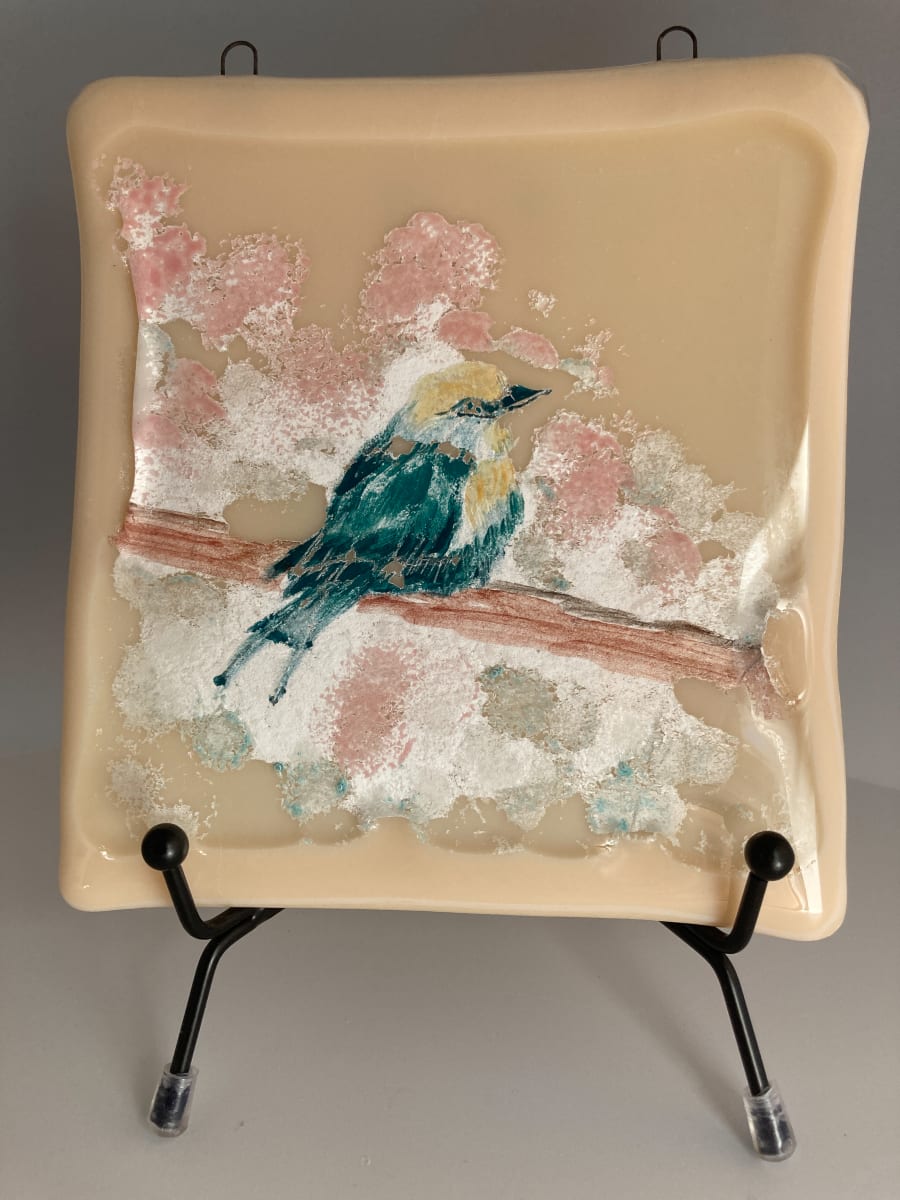 Glass Art - Signs of Spring - HELL8 by Shayna Heller 