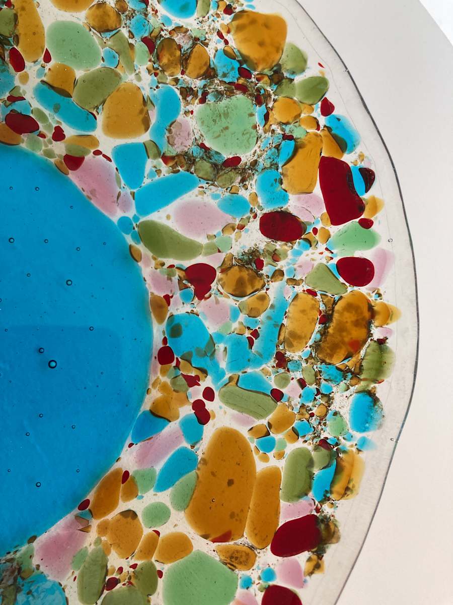 Bowl - Crushed Glass, Image 1.