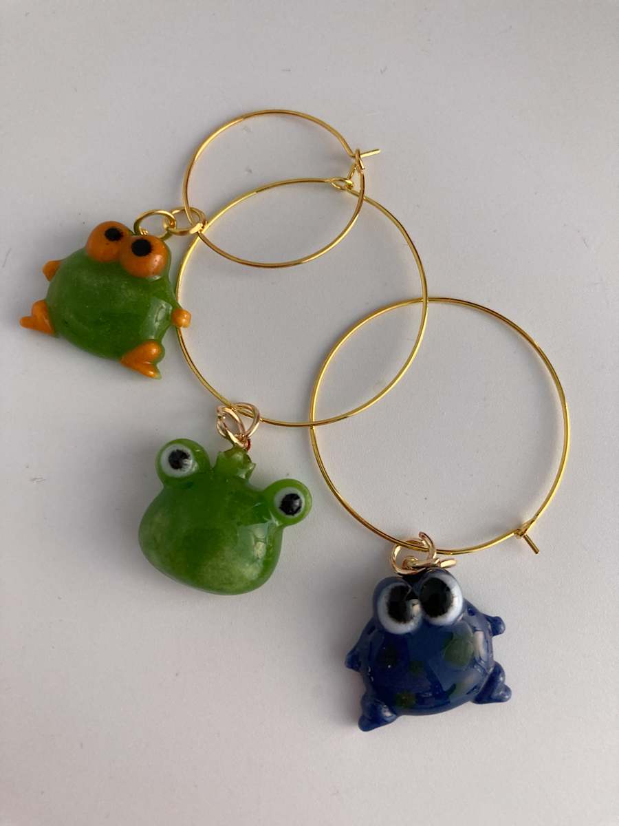 Charm - Frogs #2 by Shayna Heller, Image 3.