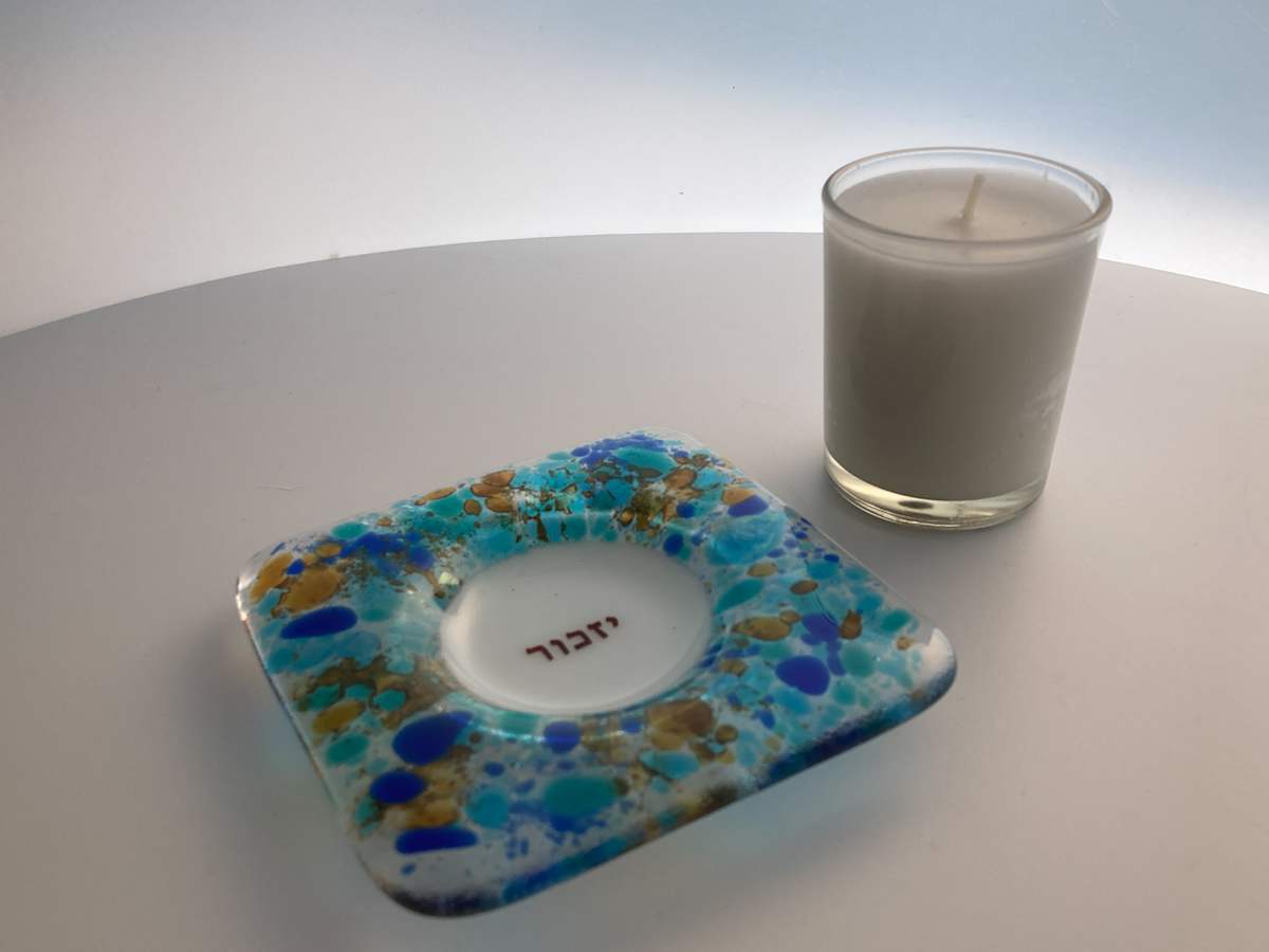 Memorial plate candle holder. #3, Image 4.