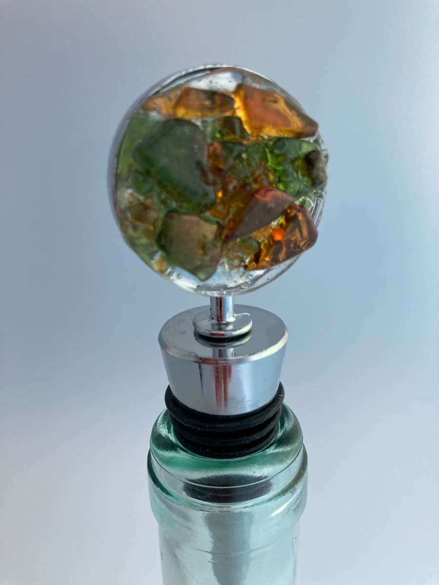 Wine Stopper #56 by Shayna Heller 