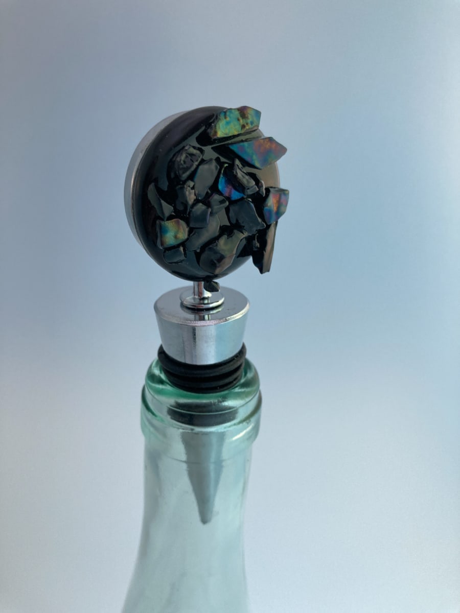 Wine Stopper #55 by Shayna Heller 