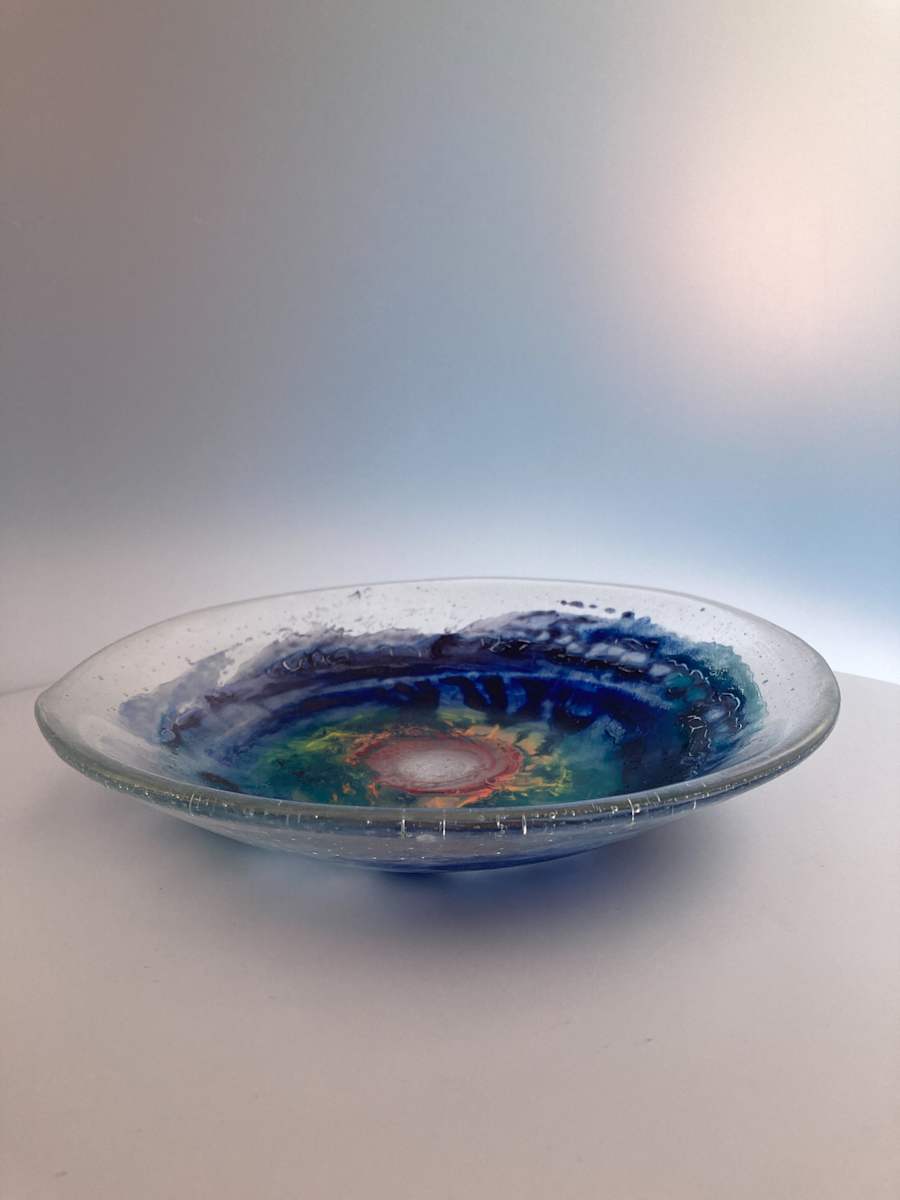 Bowl - painted, Image 1.
