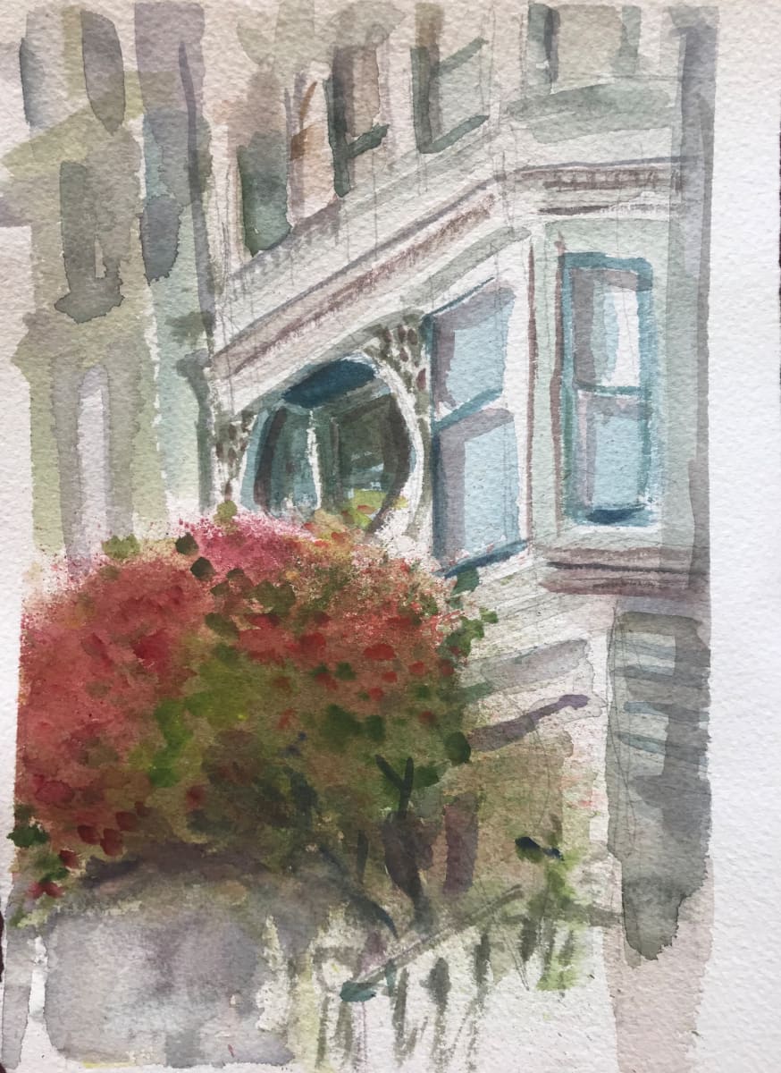 House with Bougainvillea on Castro 