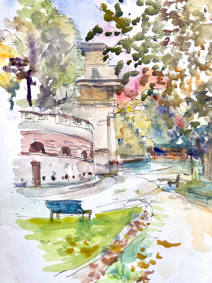 Autunno nel Parco Sempione by Lucia Gonnella 