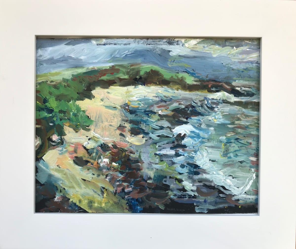Ho”okipa Beach in the Rain by Lucia Gonnella 