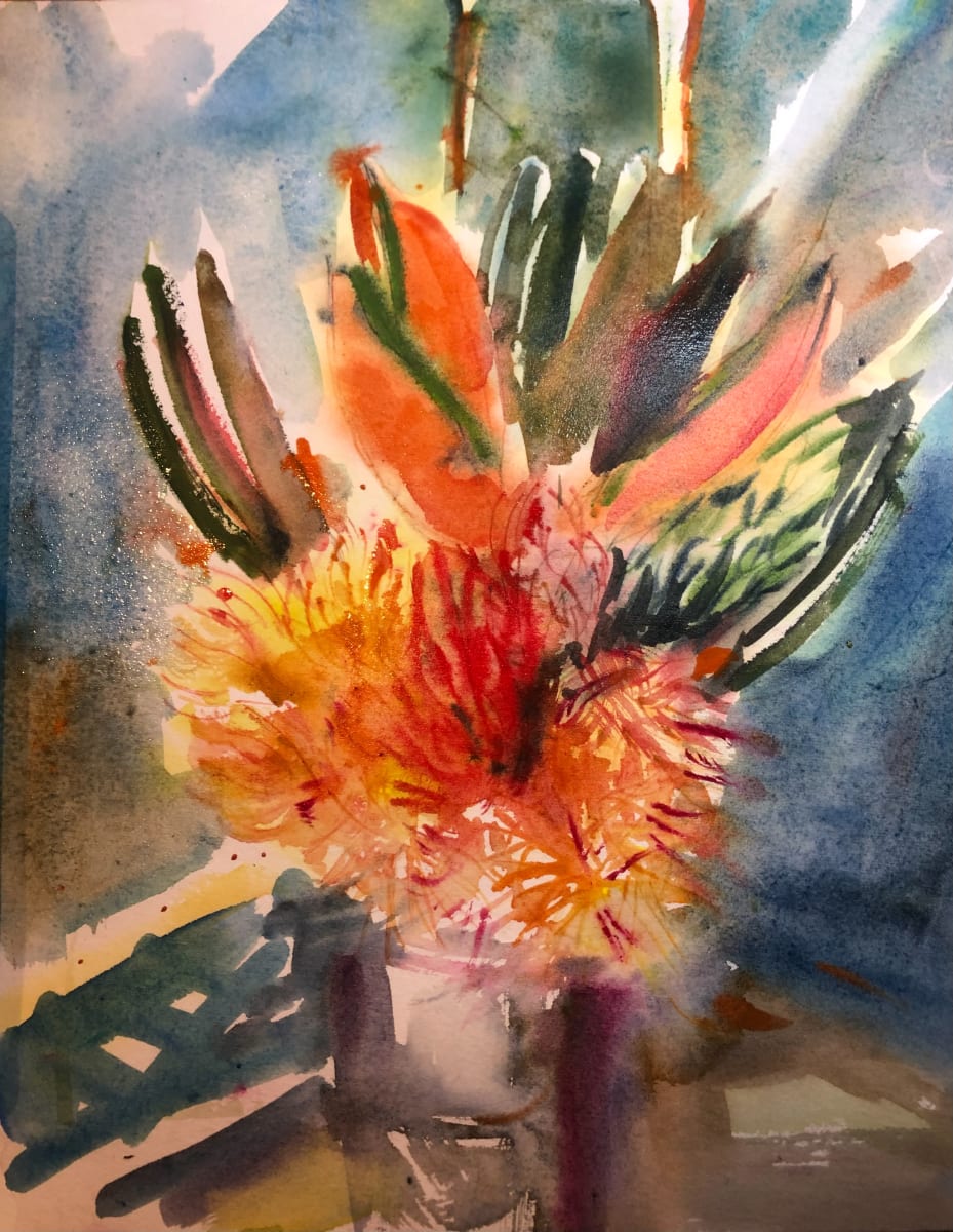 Tropical Flowers by Lucia Gonnella 