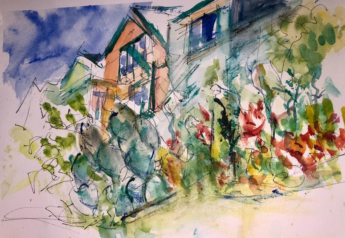 Houses between Castro and  Diamond Street by Lucia Gonnella 