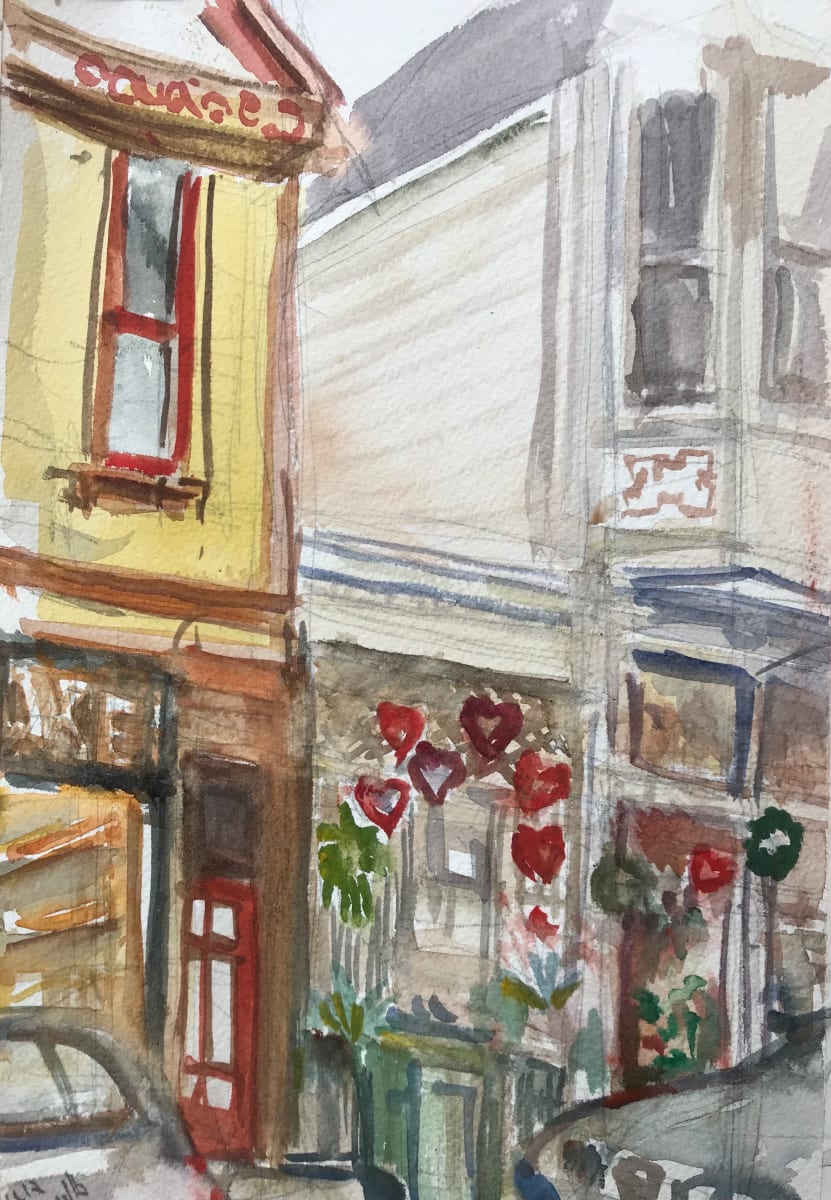 Day 6 - Flower Shop on 24th Street by Lucia Gonnella 