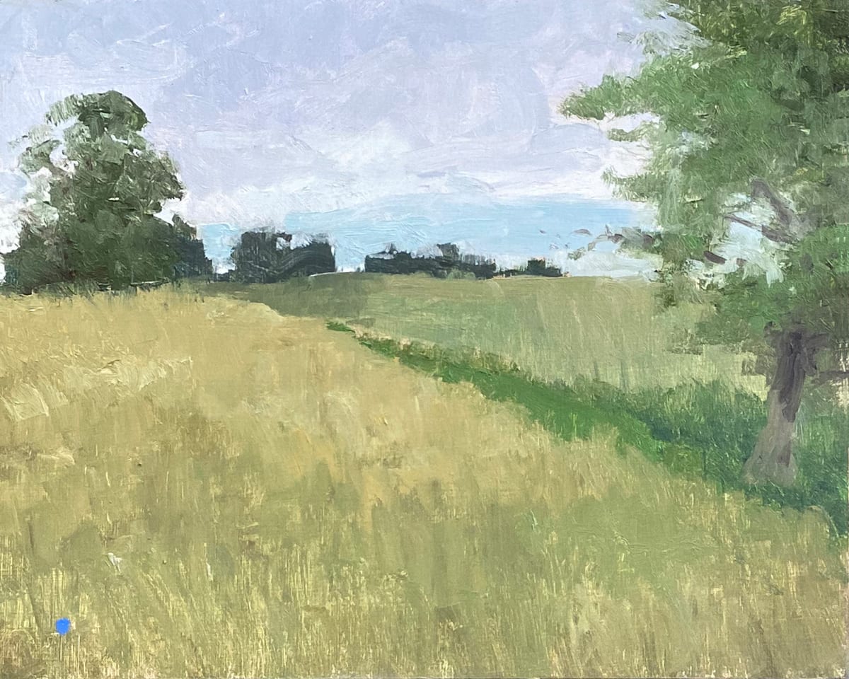 Blue Sky Looking East, Stroud Series by Gregory Blue 