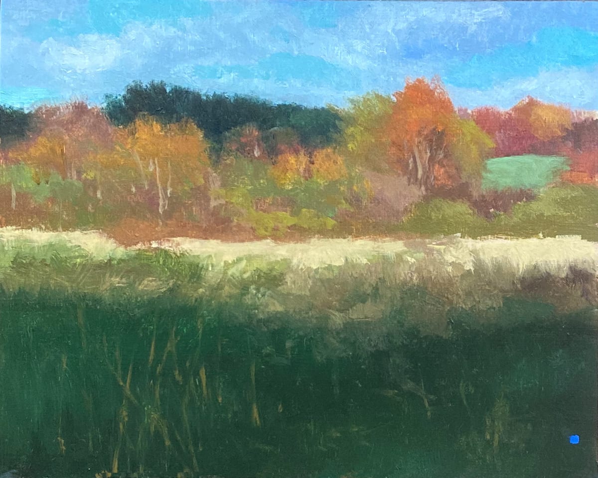 Autumn Color along Strasburg Road, Stroud Series by Gregory Blue 