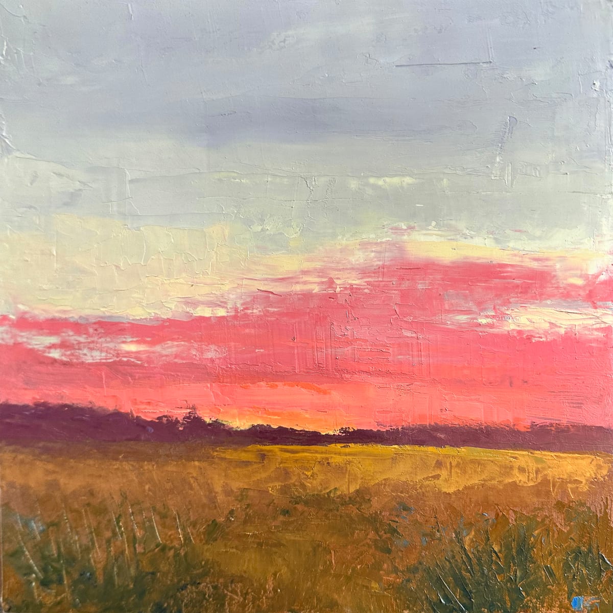 Imaginary Sunset,  Color Study by Gregory Blue 