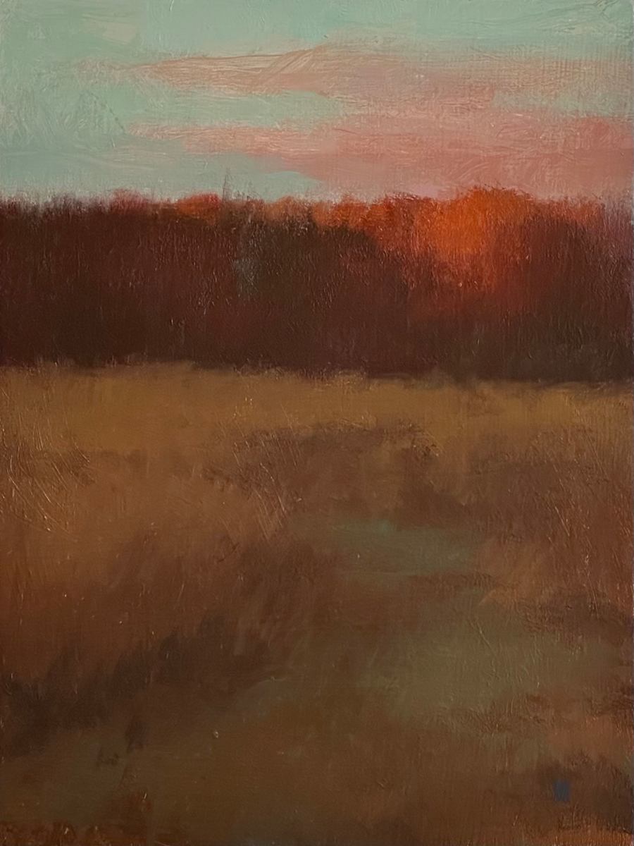 Evening Glow, Color Study by Gregory Blue, Image 1.
