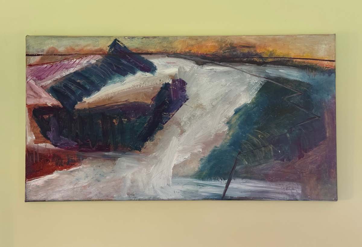 Coastal Path II by Edith Pargh Barton 