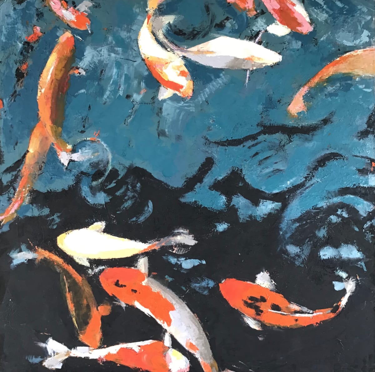 Koi Study 1, Image 1.