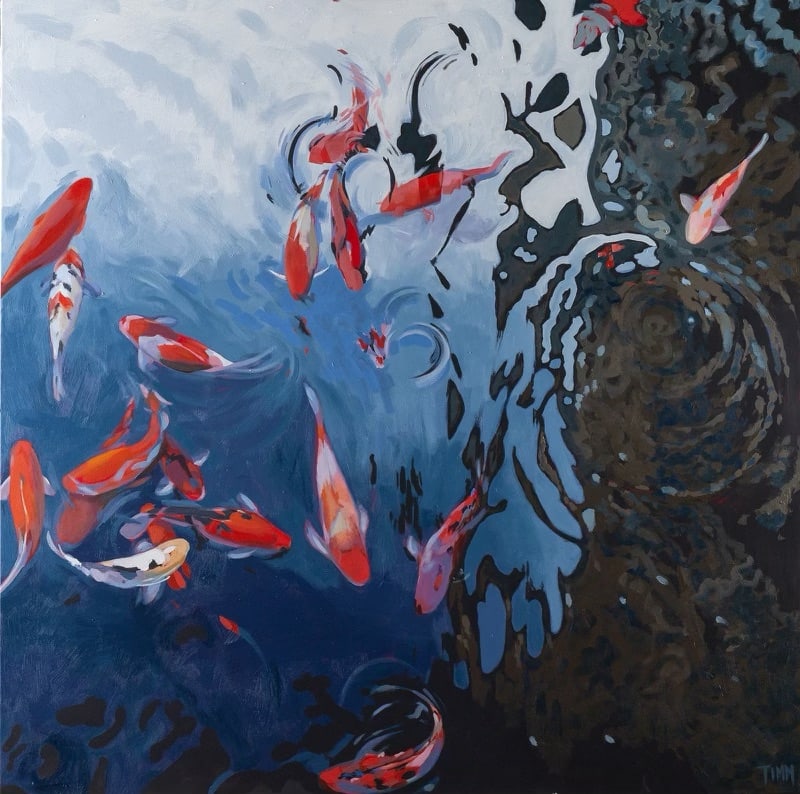 Koi Study No. 17, Image 1.